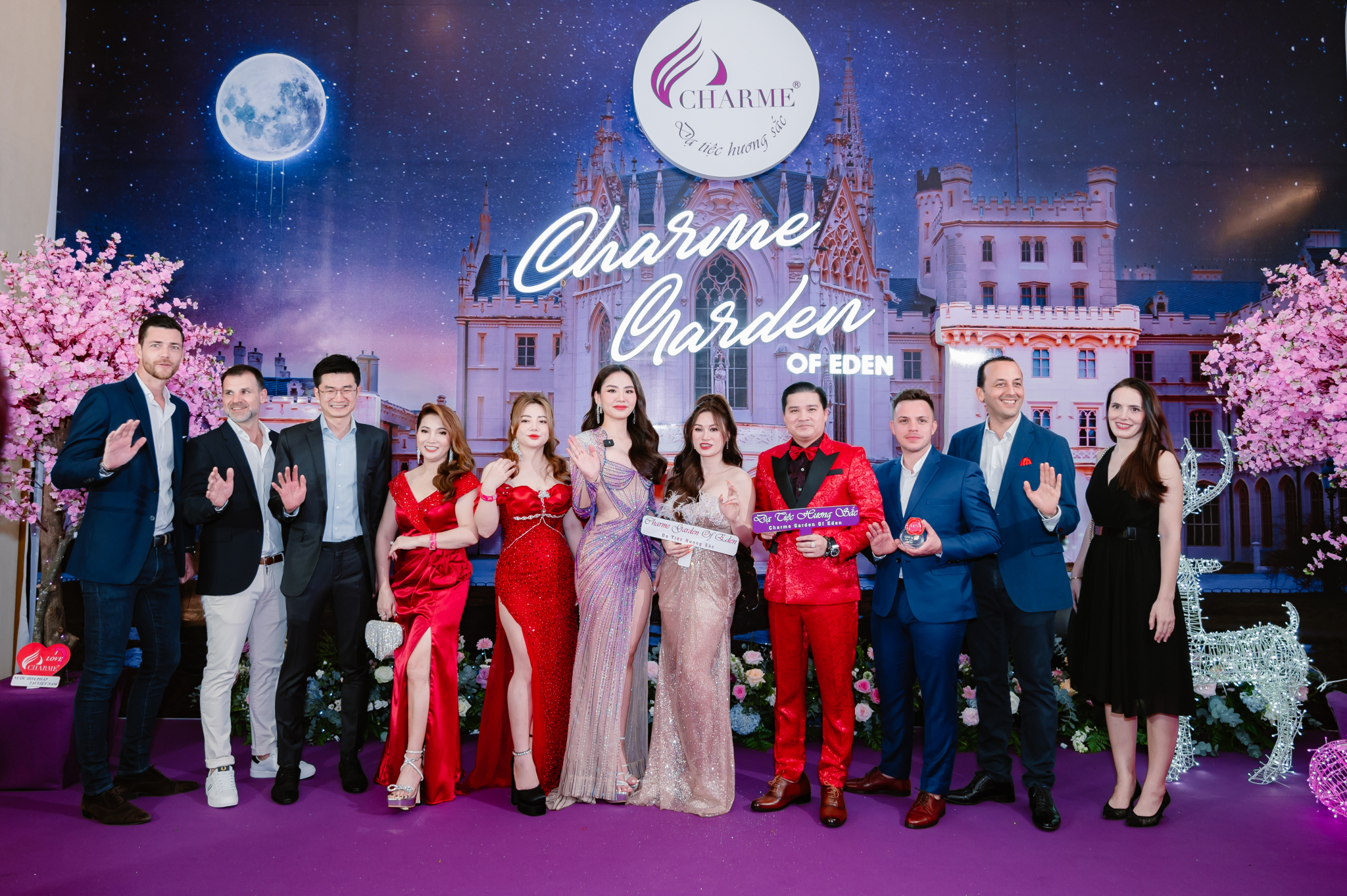 Sự kiện dạ tiệc hương sắc GOOD CHARME
