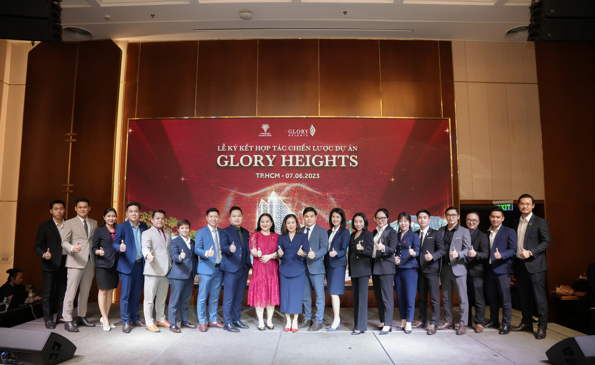 Ký kết hợp tác chiến lược dự án GLORY HEIGHTS