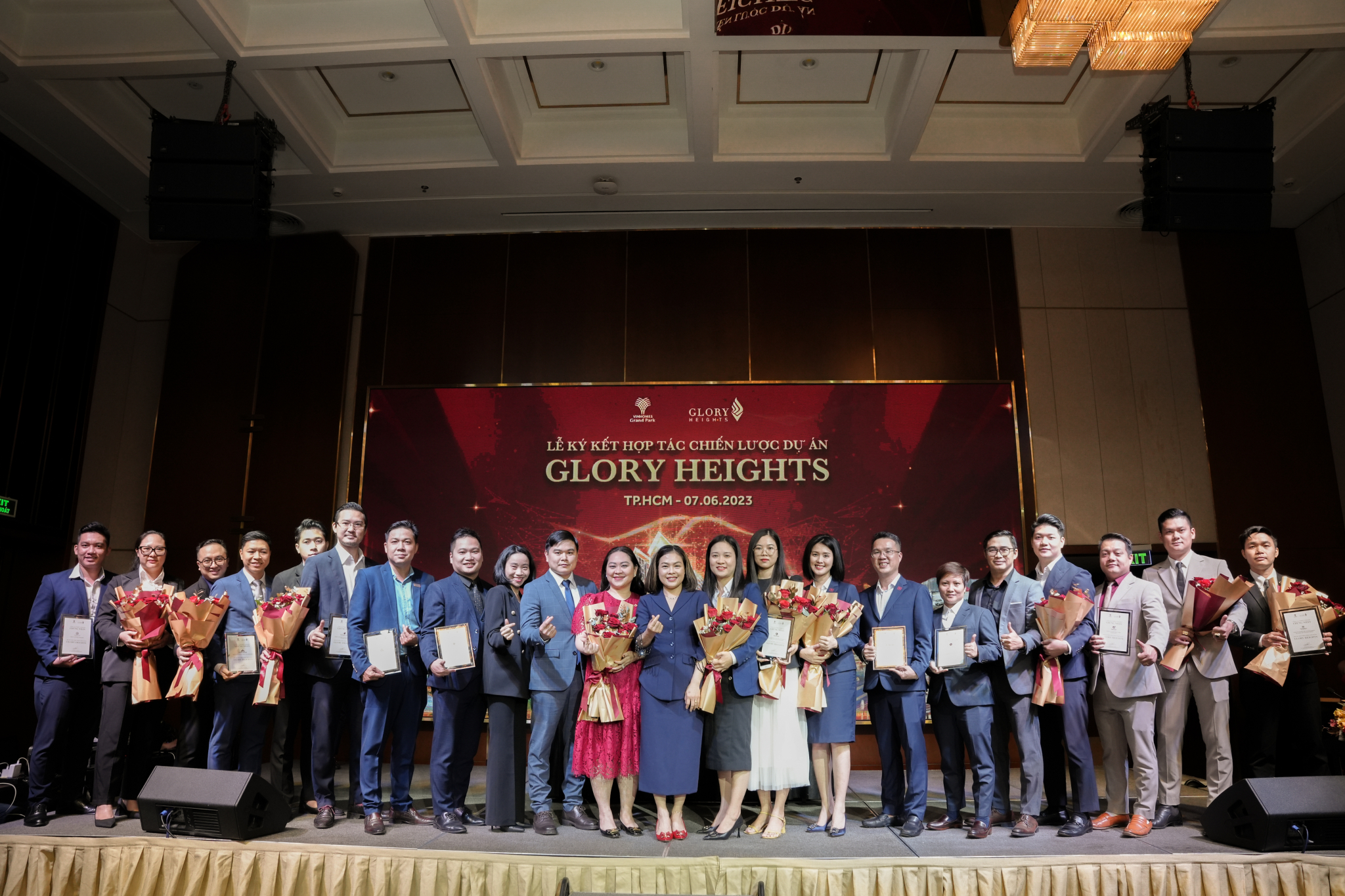 Ký kết hợp tác chiến lược dự án GLORY HEIGHTS