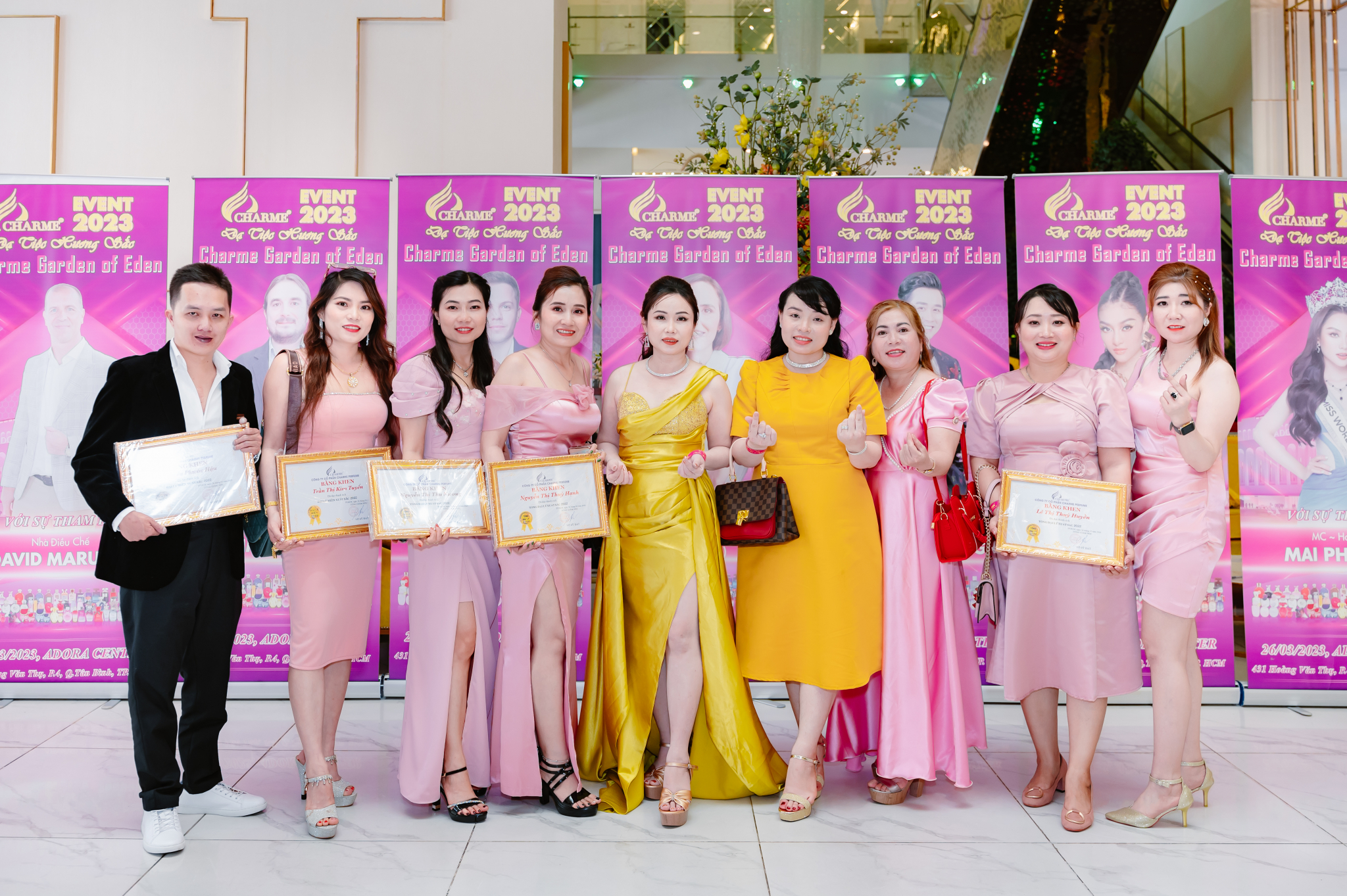 Sự kiện dạ tiệc hương sắc GOOD CHARME