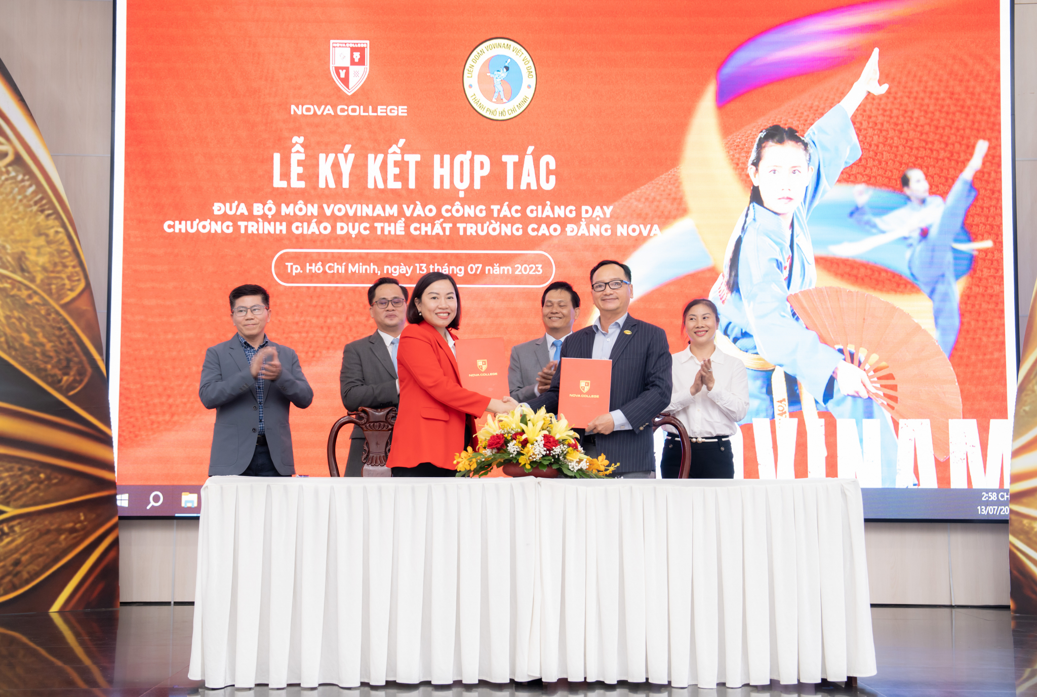 Lễ ký kết hợp tác NOVA COLLEGE